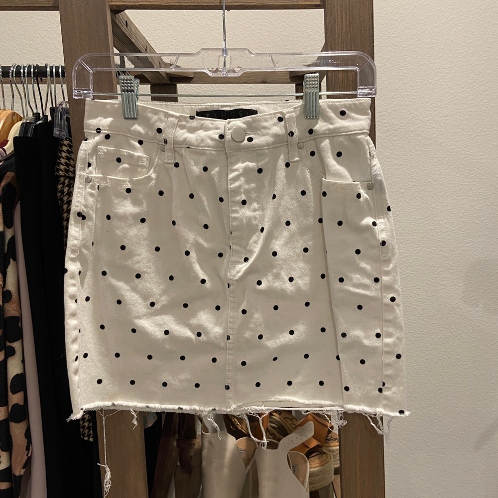 Size 27 polka dot skirt